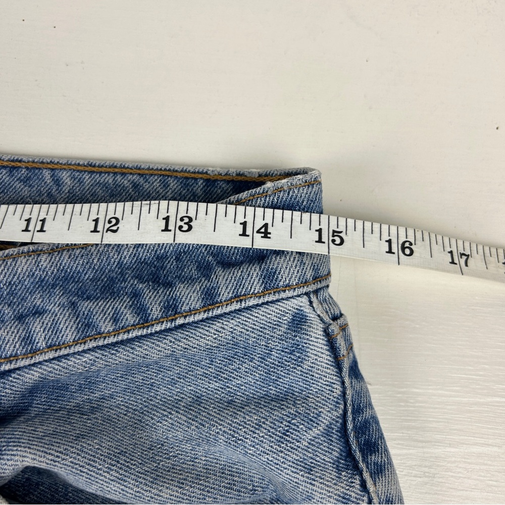 VTG Levis Jeans Womens 11 X 28 Blue 560 Relaxed Straight Leg 90s High Rise Denim - Picture 6 of 8